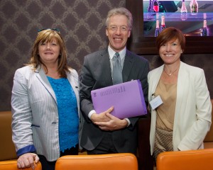 Pictured at the inaugural meeting of the Irish Purple Flag's Network in Dublin were Maureen Fitzsimons, Nick Donnelly and Nicola Kent (Purple Flag Steering Committee).