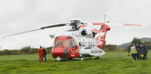 Rescue 117 Pictured at the scene