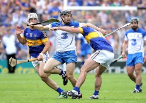 Jamie Barron: in the thick of it during the Munster Final