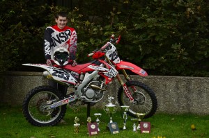 Fenor's Maurice Kiely pictured with his trophies