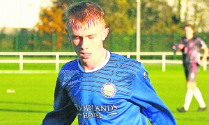Blues full back Emmett Coakley in control against Wexford Youths at the RSC last Saturday.