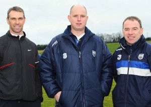 Deise football manager Tom McGlinchey with fellow selectors Ger Power and Tony Corcoran.