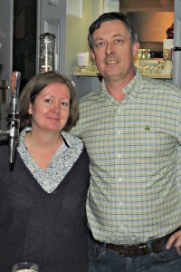 Restaurant leaseholders David Deegan and Jacqui Corcoran.