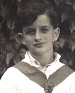 Jimmy O'Neill was aged 12 or 13 in this photograph was taken during his altar serving days at the Dominican Church on Bridge Street. He went missing in December 1947 and his missing persons case remains the longest unsolved case of its kind in Ireland. 