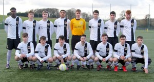 The Tramore squad who played Kilmallock United in the Munster Youths Cup at Carriganore