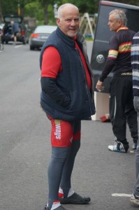 Tosh Lavery, who has a life-long love of cycling. 