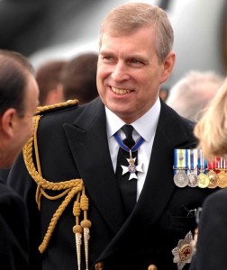 Britain’s Prince Andrew who was the subject of an infamous Munster Express April Fool hoax in 1982.