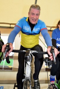 Portlaw GAA's Dick O'Shea, in full flow during the Spinathon on Saturday last. 