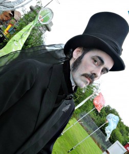 Archibold Morbid was suitably downbeat (!) as Spraoi was launched on Friday 8th