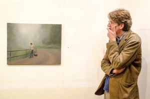 Imagine's Ollie Breslin pictured at the RHA Exhibition opening on Thursday last.