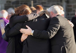 The family of the late Billy McCarthy, united in their grief