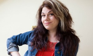 Columnist and 'bit of a hippy' Caitlin Moran. 