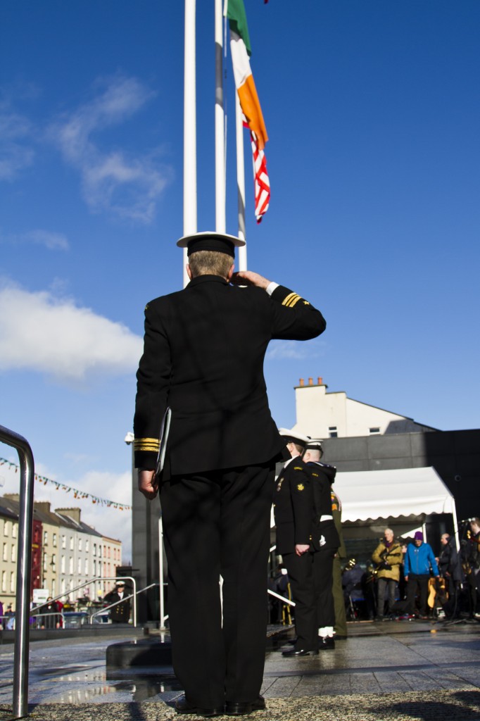 Cllr Eddie Mulligan pictured during the 1848 Tricolour Festival.