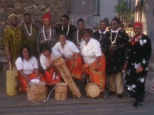 Igbo dancers who attended the Africa Day event at St Patrick’s Gateway on Thursday last. 