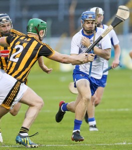 Waterford’s Colin Dunford takes on Kilkenny’s Paul Murphy during Saturday’s epic All-Ireland Qualifier at Semple Stadium.				| Photo: Sean Byrne 