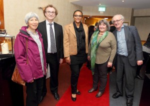 Marilyn O Riordain, Thierry Le Blastier, Awa Diack, Roswitha and Kieran Walsh pictured at the event in Dooley's Hotel