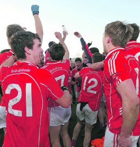 The joy of it: Stradbally celebrated a record-equalling 19th Senior Football title at Fraher Field on Sunday last as if it were their maiden success.  See inside for more coverage. 	 | Photo: Sean Byrne