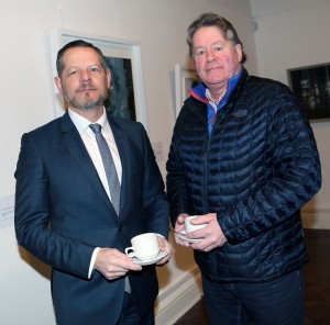 Pictured at Garter Lane attending "Waterford's 2040 Vision", a Breakfast Forum presented by Waterford Chamber were John Moran, Guest Speaker and Niall Griffin. | Photos: John Power