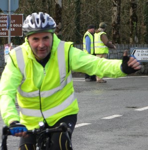 Cllr Liam Brazil and his wife Marie pictured at the 2015 cycle. 