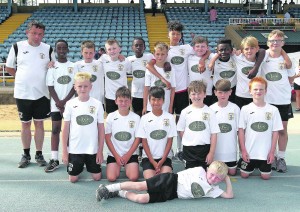 Tramore AFC were the ball kids on Sunday last.