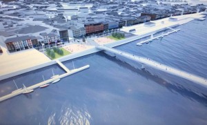 The proposed new River Suir Sustainable Transport Bridge