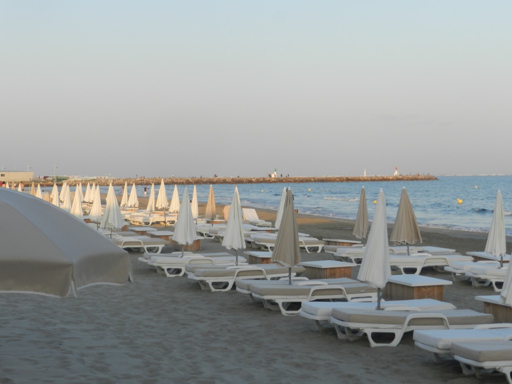 Palavas Beach, near Montpellier. 