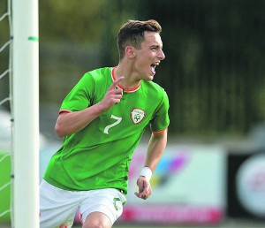 Lee O’Connor was called in to the Republic of Ireland squad last week. 