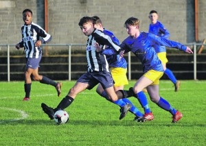 Conor Butler on the attack for Waterford against Clare last Sunday.