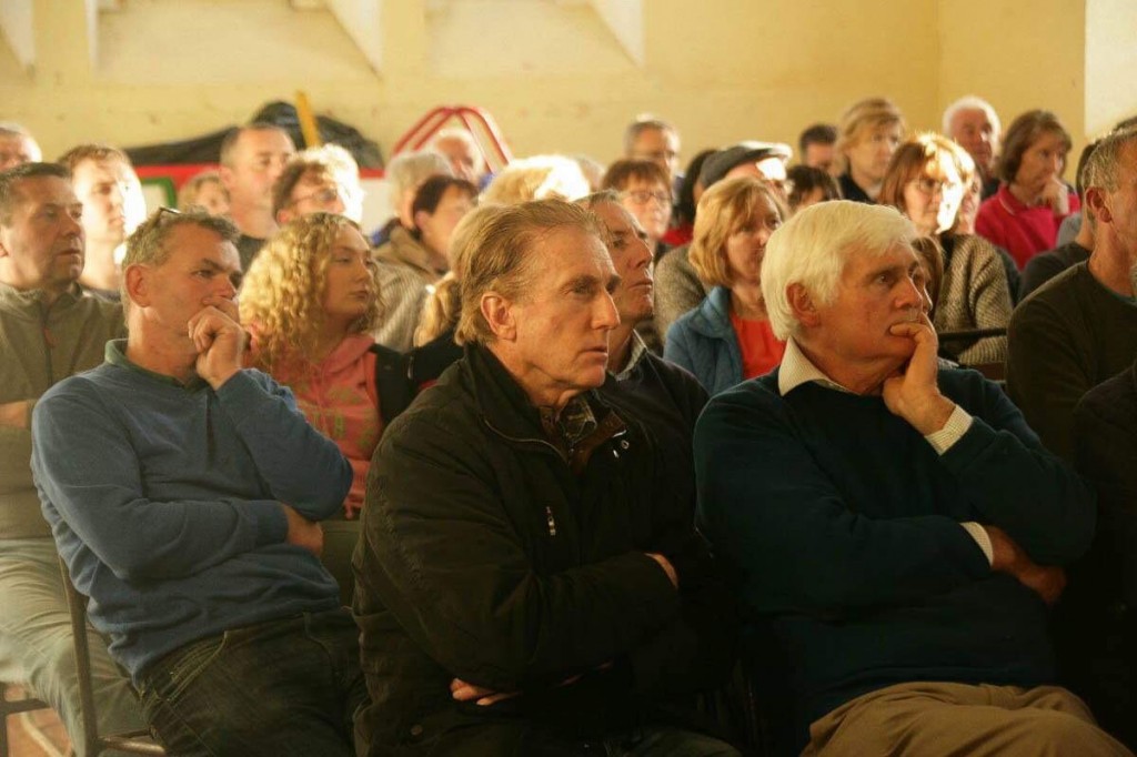 Locals in Clonea Power at the latest in a series of meetings held by opponents to the solar farm for the Mothel and Curraghduff area.