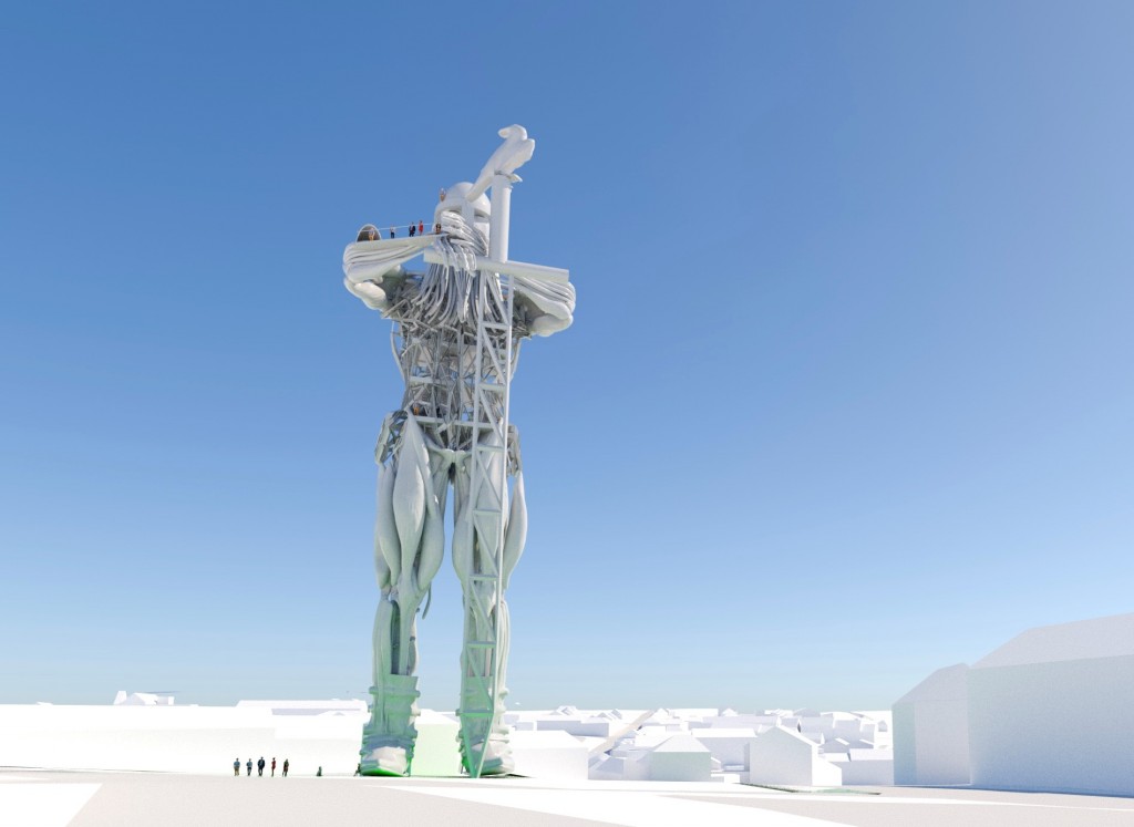 The ‘Guardian of the Déise’ will be situated at an elevated site overlooking Waterford City.