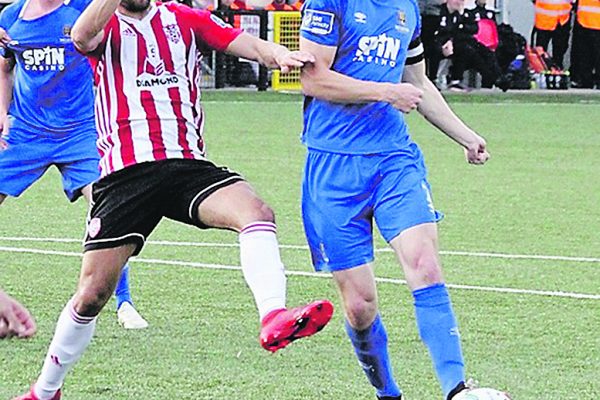 Candystripes run Blues ragged