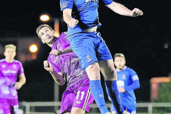 First half hat-trick sinks the Blues