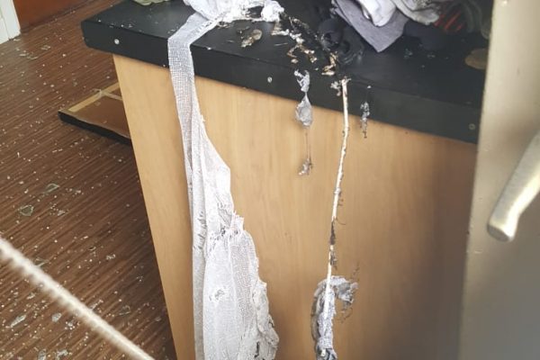 Fear and fire  in Farran Park