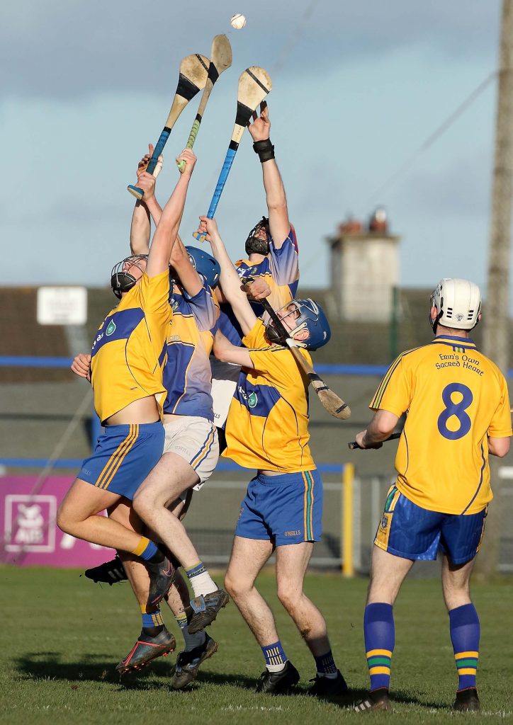 It’s anyone’s ball in this midfield tussle.