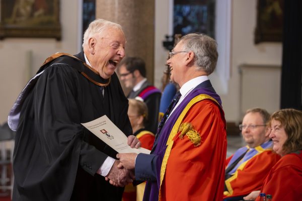 Tom (82) graduates from WIT