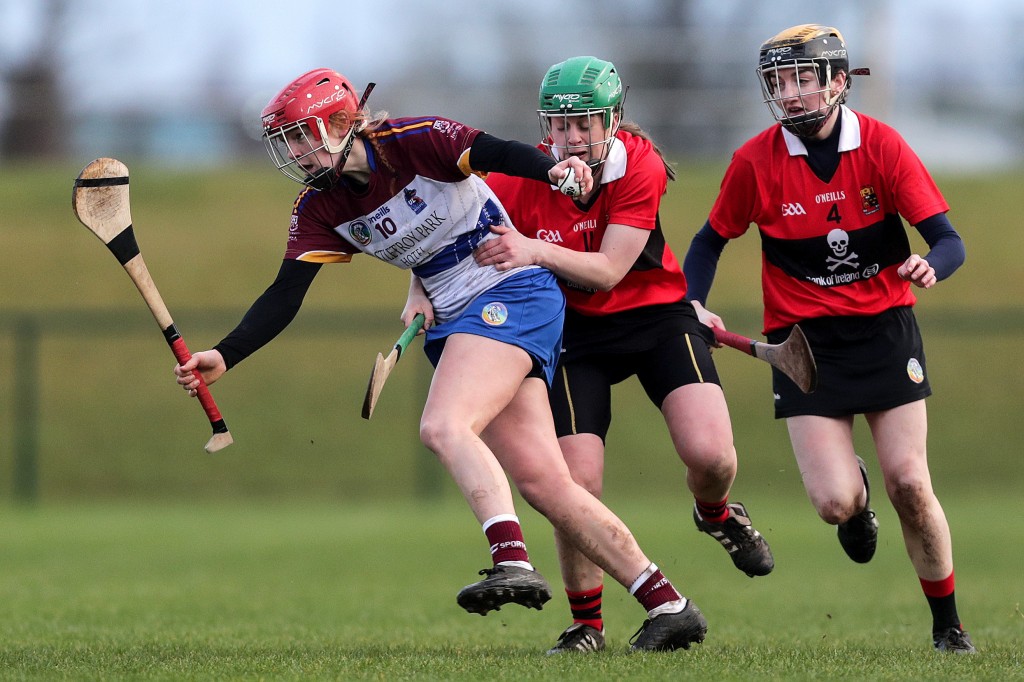 Beth Carton in action for UL against UCC in the Ashbourne Cup Final