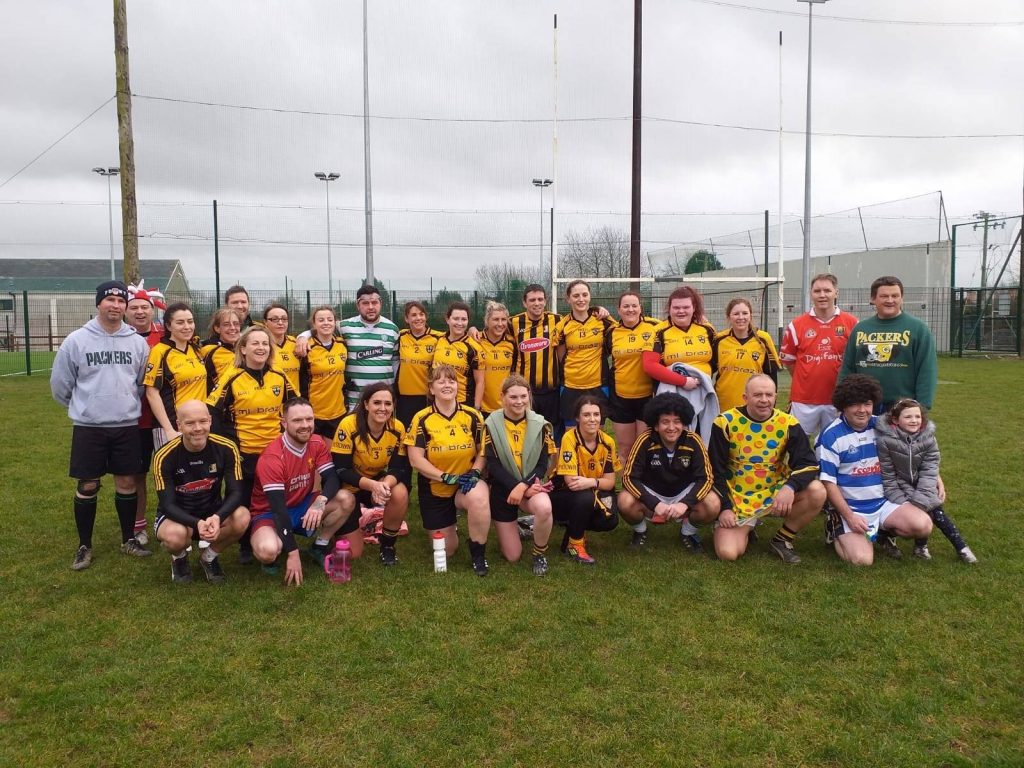 The cast of ‘Forrest Gump’ organised a Ladies vs Men Gaelic Football match at the GAA Complex. 