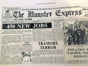Jobs featured on many front pages from the 1980s.