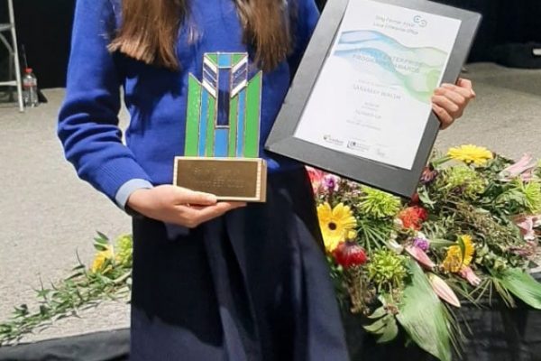 Glenmore TY student receives enterprise award