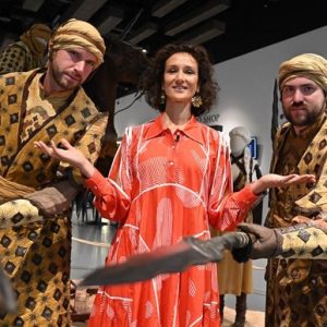 New Game of Thrones Studio Tour costume display is launched in Northern Ireland by screen star Indira Varma