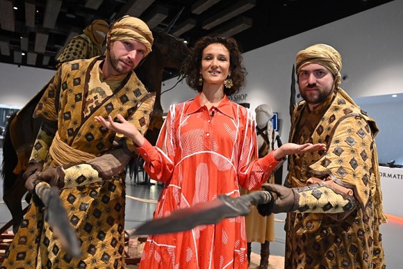 New Game of Thrones Studio Tour costume display is launched in Northern Ireland by screen star Indira Varma