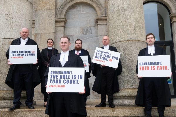 Waterford barristers join nationwide protest in withdrawing services