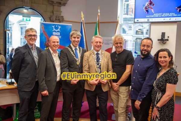 D&eacute;ise welcome for European street artists taking part in Spraoi