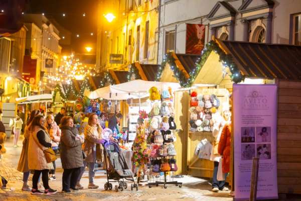 Over 100 producers and creators at the Winterval Festival Christmas Market