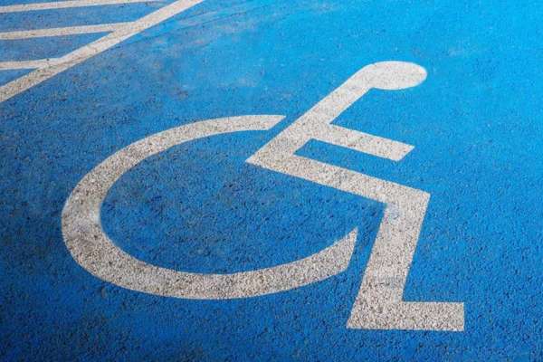 Fined for illegal parking in disabled bay