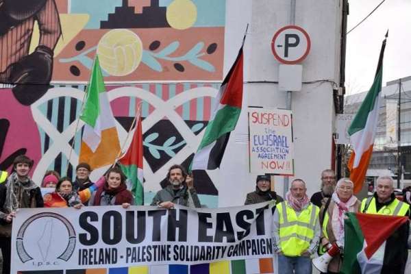 Waterford rally in solidarity with Palestinian prisoners
