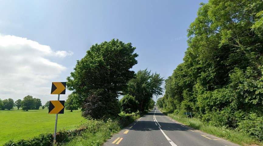 The N72 at Cappagh, County Waterford.