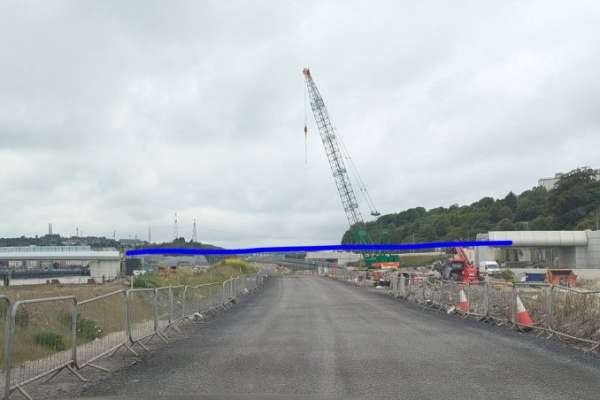 No &lsquo;missing link&rsquo; in pedestrian bridge