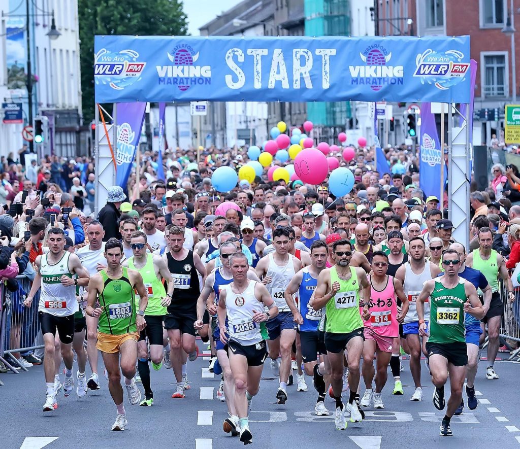 <strong>From Everest to extraordinary recovery</strong>
<em>The inspiring stories behind this weekend's sold-out Waterford Viking Marathon</em> WLR Waterford Viking Marathon 2025 starting line.