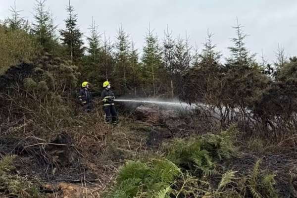 Wildfires rage across Waterford